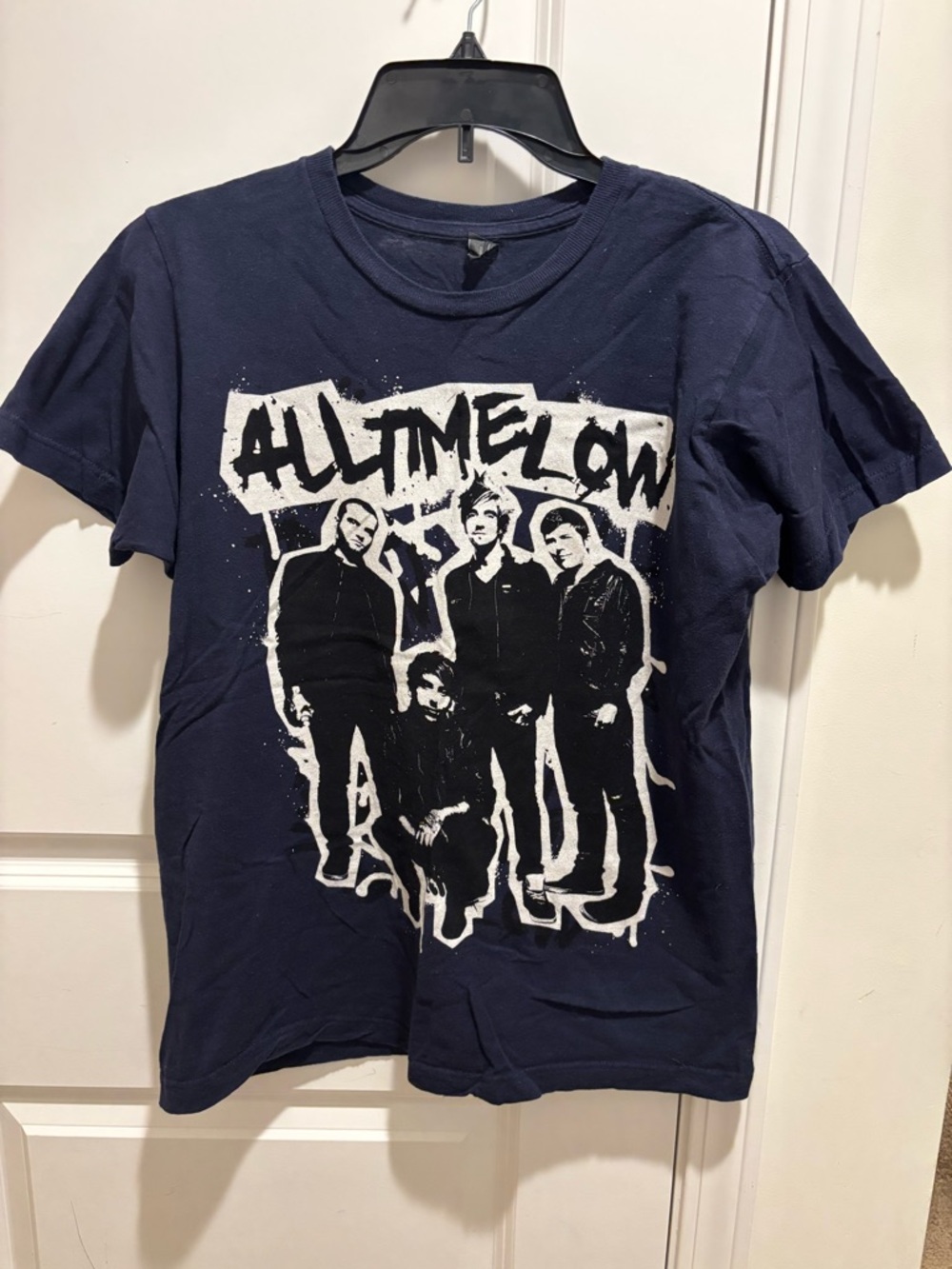 All Time Low Graphic Band Merch 2012 Tour TShirt